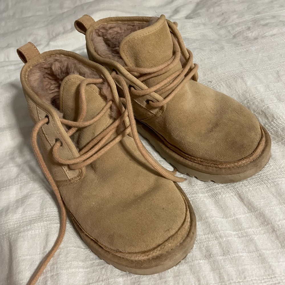 Ugg lace up boots